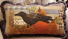 Autumn Time Pillow pattern 