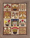 At Home In The Garden Applique quilt pattern by Norma Whaley
