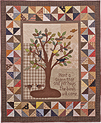 The Bird Tree applique quilt pattern by Norma Whaley