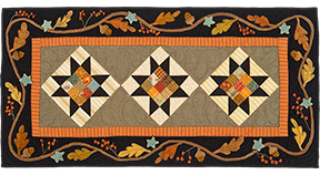 Autumn Splendor quilt pattern by Norma Whaley