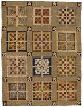 Country Crossroads quilt by Norma Whaley
