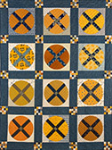 Crossings quilt pattern by Norma Whaley