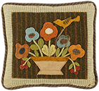 Flowers for You quilt pillow pattern by Norma Whaley