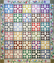 Made From Grandma's Aprons patchwork quilt pattern by Norma Whaley