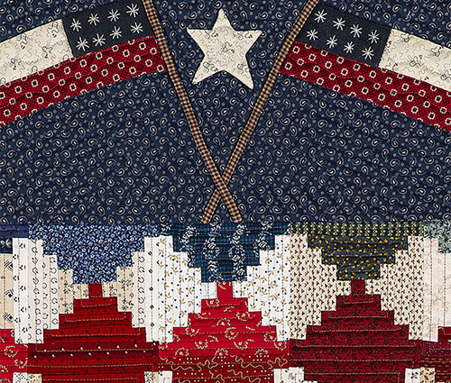 Liberty Steps Quilt by Norma Whaley
