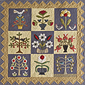 Pick Your Flowers applique quilt pattern by Norma Whaley