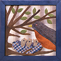 Spring's Arrival applique quilt pattern by Norma Whaley