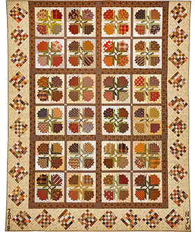 Square Dancing with Flowers quilt by Norma Whaley