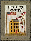 This Is My Country quilt pattern and kit by Norma Whaley