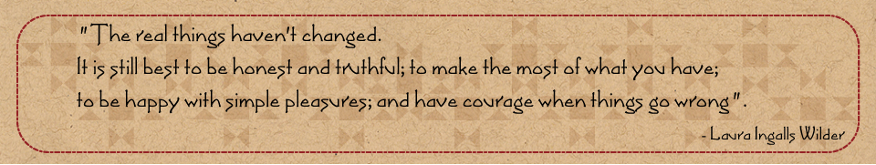 Laura Wilder quote